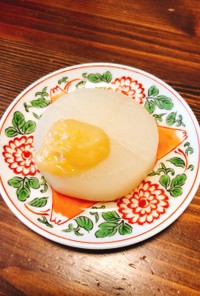 柚子味噌で食べるふろふき大根