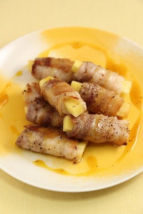 簡単!肉巻き☆豚ばらスイートポテト
