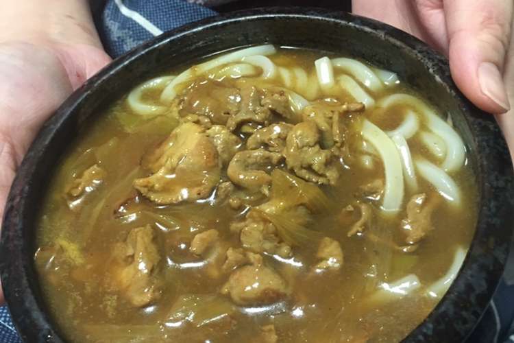 カレー粉と麺つゆでカレーうどん レシピ 作り方 By シャークハンター クックパッド