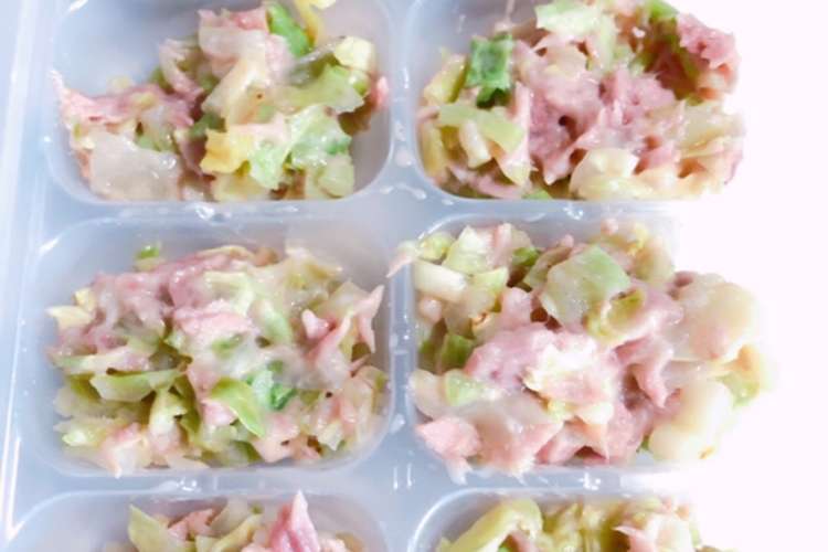 幼児食 キャベツとツナのマヨネーズ和え レシピ 作り方 By とみちゃんcook クックパッド 簡単おいしいみんなのレシピが366万品