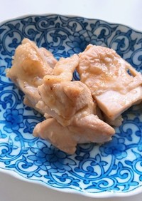 【使いきり】鶏肉のドレッシング煮