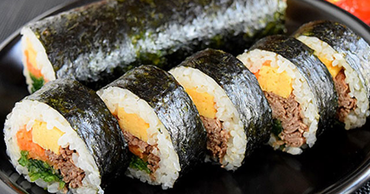 【みんなが作ってる】 恵方巻 お肉のレシピ 【クックパッド】 簡単おいしいみんなのレシピが324万品