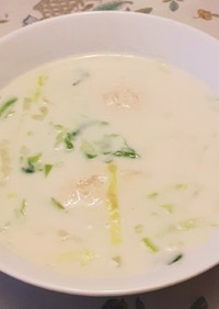 ジタンさんのミルクスープ(中華風)