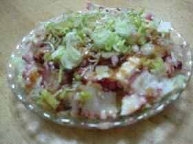 ☆たこと豆腐のサラダ