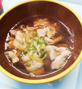 絶品!お肉たくさんつけ汁