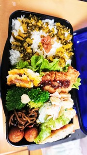 高2男子のお弁当1月17日の写真