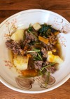 オージービーフと芋の煮物　200118