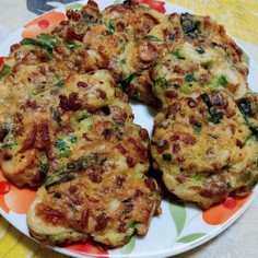 ちくわと納豆のおやき ちくわと納豆のおやき