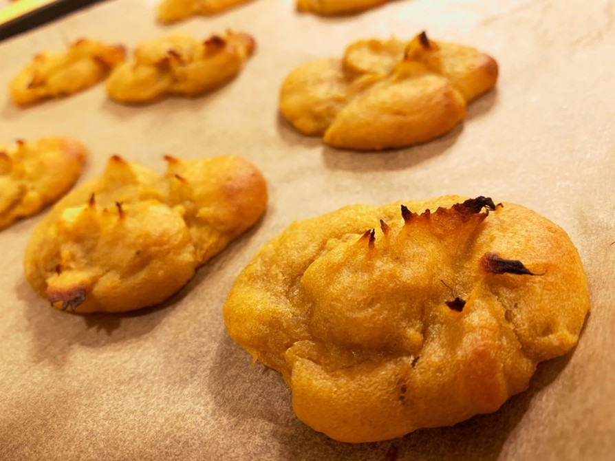 安納芋のしっとりスイートポテトクッキーの画像