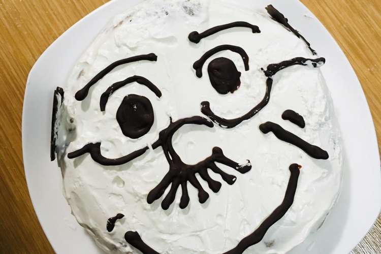 波平さんケーキ おじいちゃんお誕生日 レシピ 作り方 By クックemkxcw クックパッド