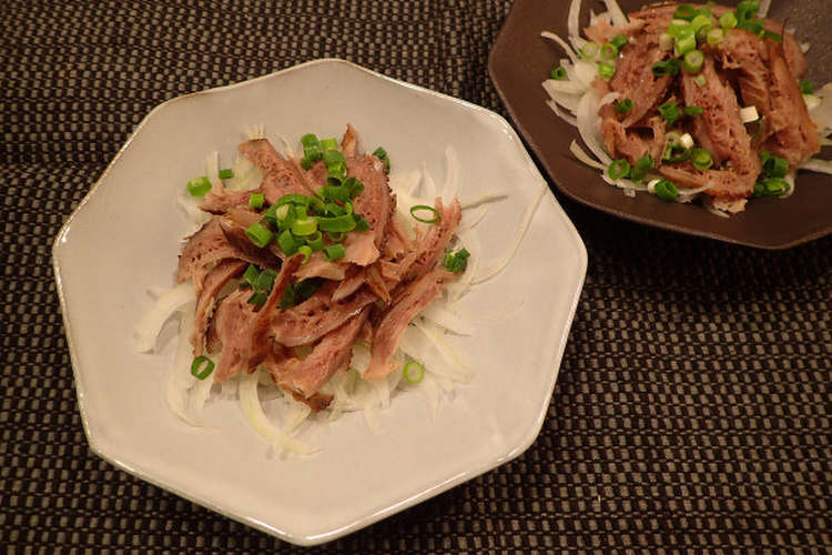マグロ胃袋の玉ねぎポン酢 レシピ 作り方 By あおもりの肴 クックパッド 簡単おいしいみんなのレシピが356万品