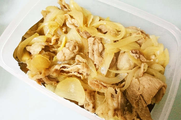 作り置き 豚こまと玉ねぎの生姜焼き レシピ 作り方 By ポテチ犬 クックパッド