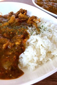 本格カレー　トマト＆ほうれん草