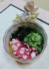 わかめ・たこ・胡瓜の酢のもの