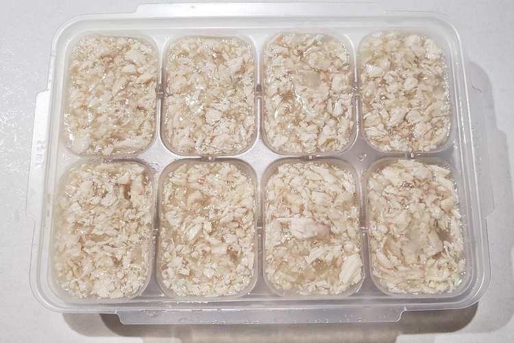 ささみの冷凍保存 離乳食中期 レシピ 作り方 By うりぼーmama クックパッド 簡単おいしいみんなのレシピが360万品