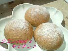 ふわふわミルクティーパン ~中力粉で~