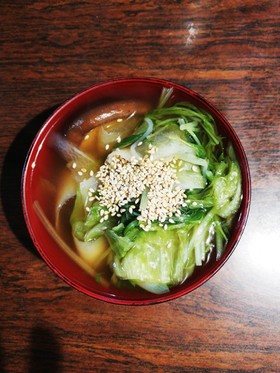 ブイヨンで煮る☆野菜の生姜仕立てスープ★