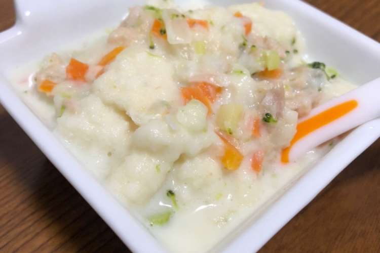 離乳食中期 ミルクパン粥 レシピ 作り方 By Pomzo クックパッド 簡単おいしいみんなのレシピが360万品