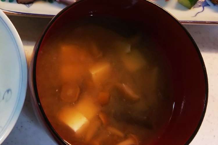 超簡単 疲労回復 風邪予防にもなめこ汁 レシピ 作り方 By Remies クックパッド 簡単おいしいみんなのレシピが360万品