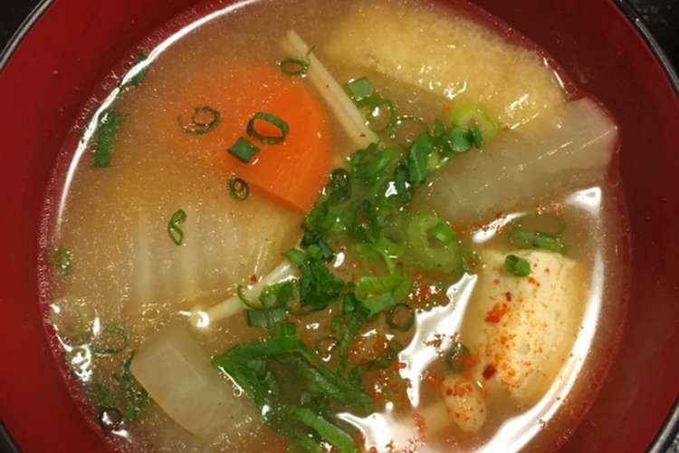 豚汁ブタ抜きすなわち汁 じる レシピ 作り方 By Rgbじぇねしす クックパッド 簡単おいしいみんなのレシピが351万品