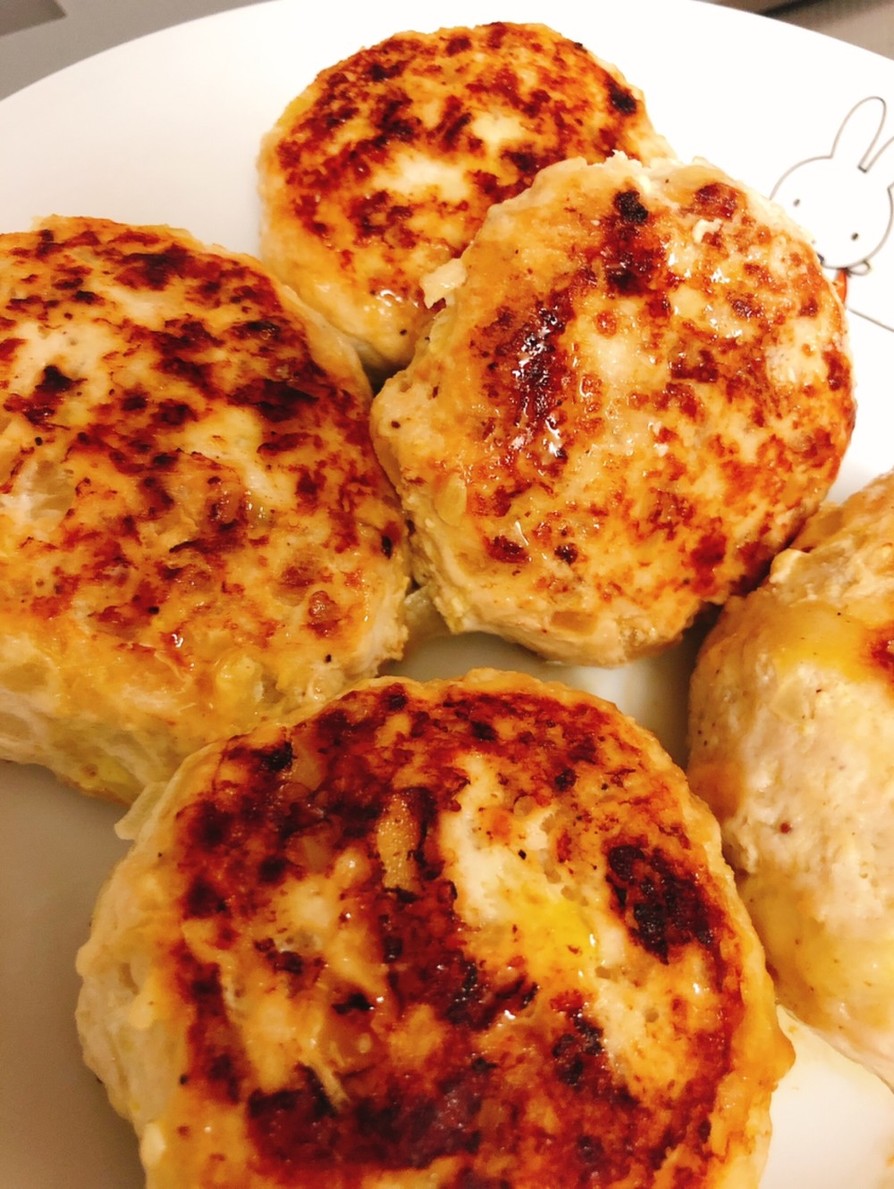 鶏ひき肉のハンバーガーのレシピ