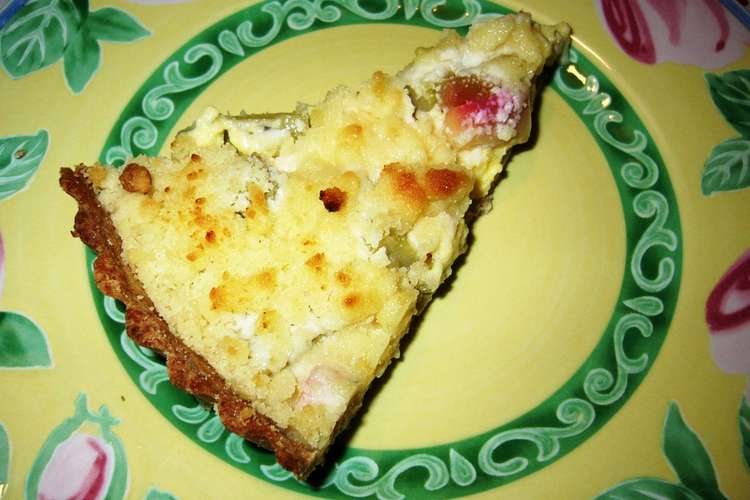 ルバーブのクリーム クランブルタルト レシピ 作り方 By おじょまん クックパッド