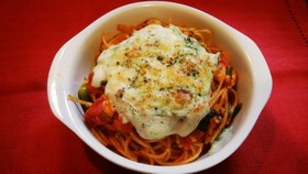 トマトパスタグラタン♡