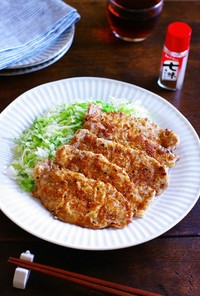 めんつゆで簡単♪豚肉の七味焼き