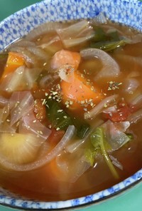 ダイエットに♪簡単野菜スープ