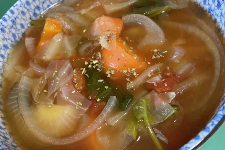 ダイエットに 簡単野菜スープ レシピ 作り方 By Pazienza クックパッド 簡単おいしいみんなのレシピが350万品