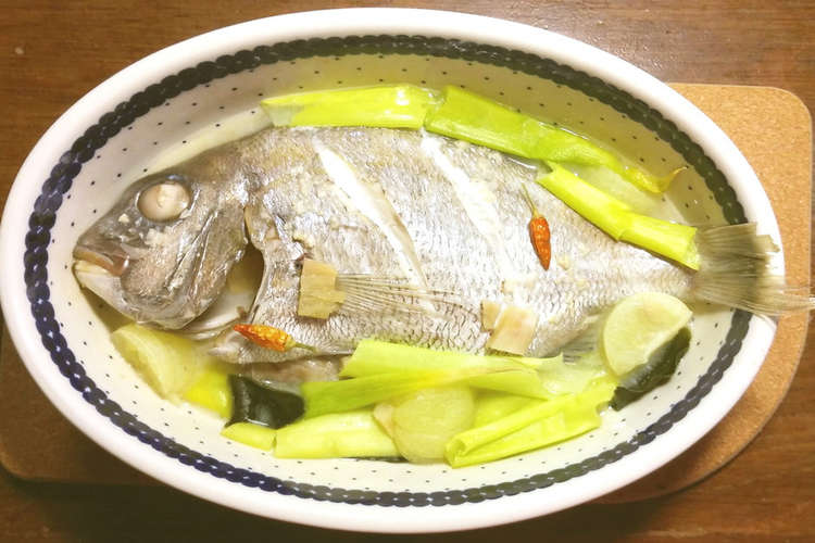 冷凍の鯛の酒蒸し グランシェフ レシピ 作り方 By Guzavie クックパッド 簡単おいしいみんなのレシピが362万品