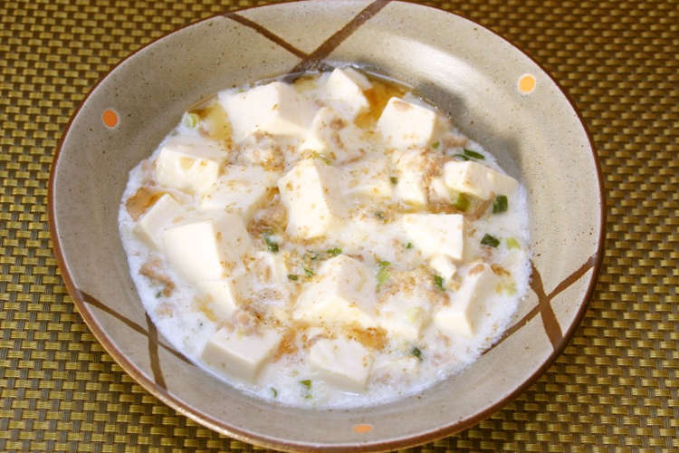 白い麻婆豆腐 レシピ 作り方 By Popporinri クックパッド 簡単おいしいみんなのレシピが361万品