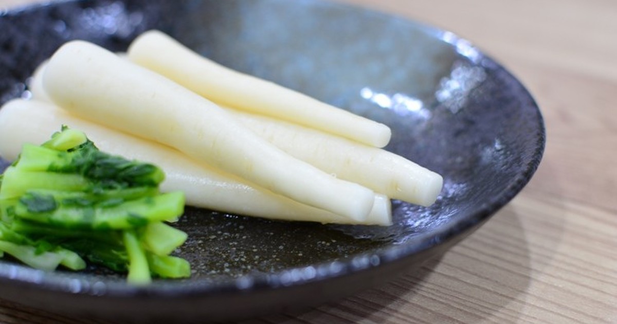 簡単にできる間引き大根のお漬物 レシピ 作り方 By ゆきズキッチン クックパッド 簡単おいしいみんなのレシピが357万品