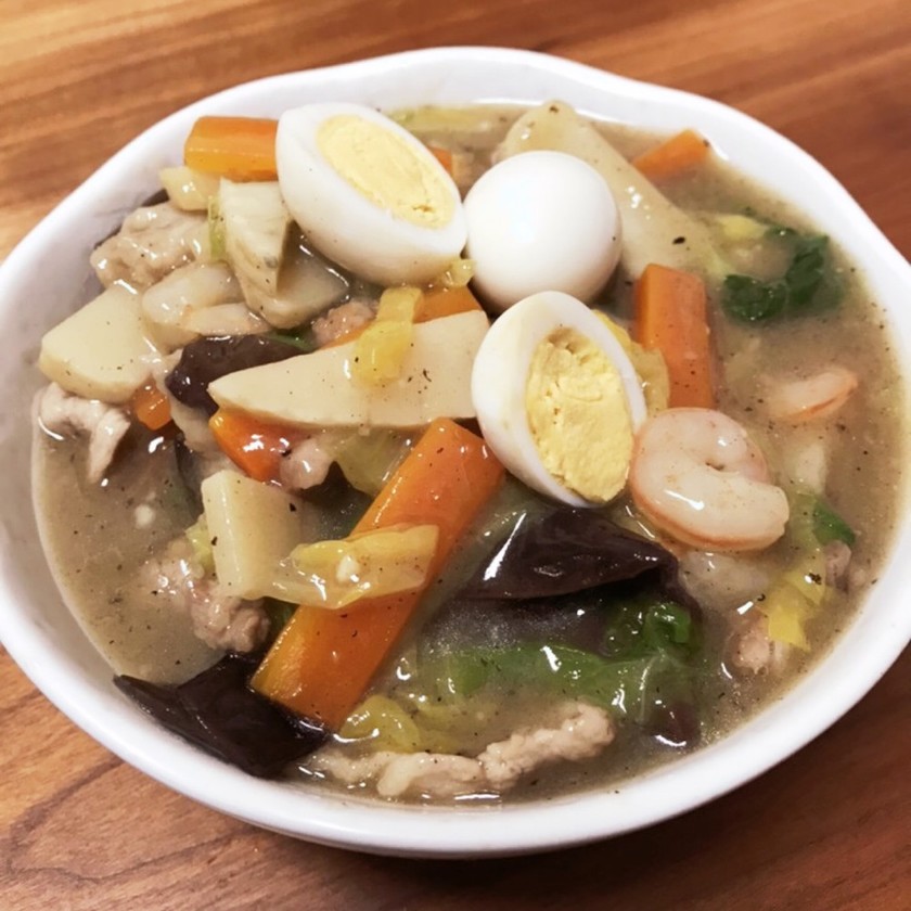 八宝菜 ＊ 中華丼 by ゆうくんのパパさん 【クックパッド】 簡単おいしいみんなのレシピが343万品