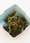 刻み昆布とえのきの酢の物