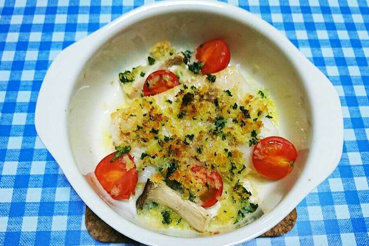 白身魚の香りパン粉焼き レシピ 作り方 By ととろ めい クックパッド 簡単おいしいみんなのレシピが361万品