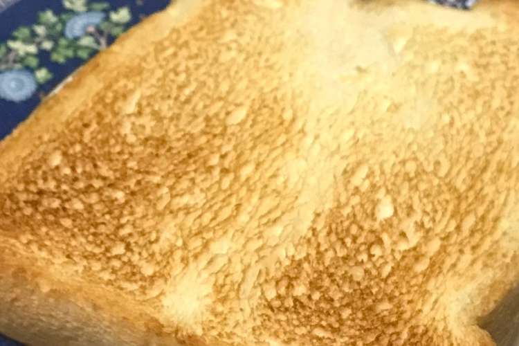 外パリっ中フワっ！魚焼きグリルでトースト