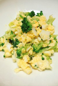 離乳食　ブロッコリーと卵のサラダ