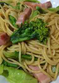 みんなが作ってる 菜の花 ベーコン パスタ 和風のレシピ クックパッド 簡単おいしいみんなのレシピが361万品