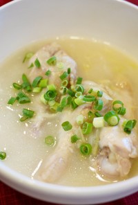 【炊飯器】サムゲタン風スープ