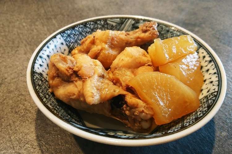 鶏の手羽先 手羽中 手羽元の簡単煮 レシピ 作り方 By チビとmama クックパッド