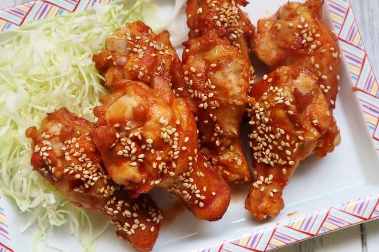 ピリ辛で美味しい 簡単 辛旨チキン レシピ 作り方 By すいーつだんし クックパッド 簡単おいしいみんなのレシピが360万品