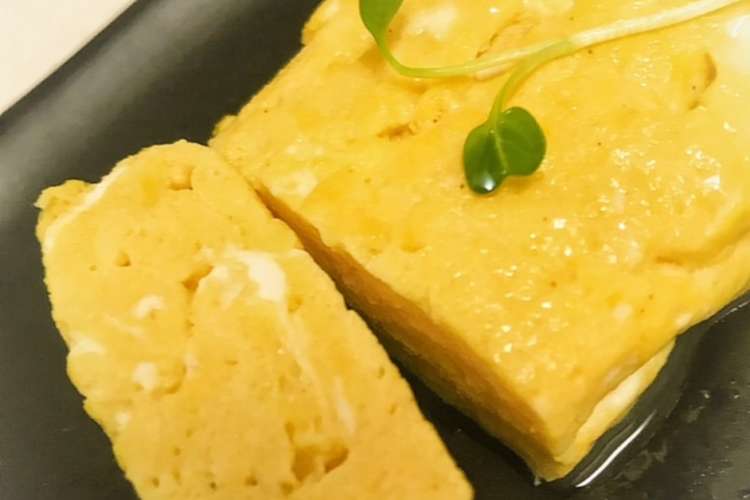 糖尿病の旦那に作る簡単だし巻き卵 レシピ 作り方 By 健康ひろみママ クックパッド