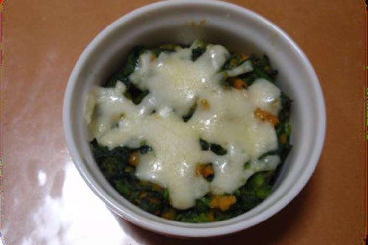 離乳食後期 ほうれん草かぼちゃグラタン レシピ 作り方 By フォーラル管理栄養士 クックパッド 簡単おいしいみんなのレシピが359万品