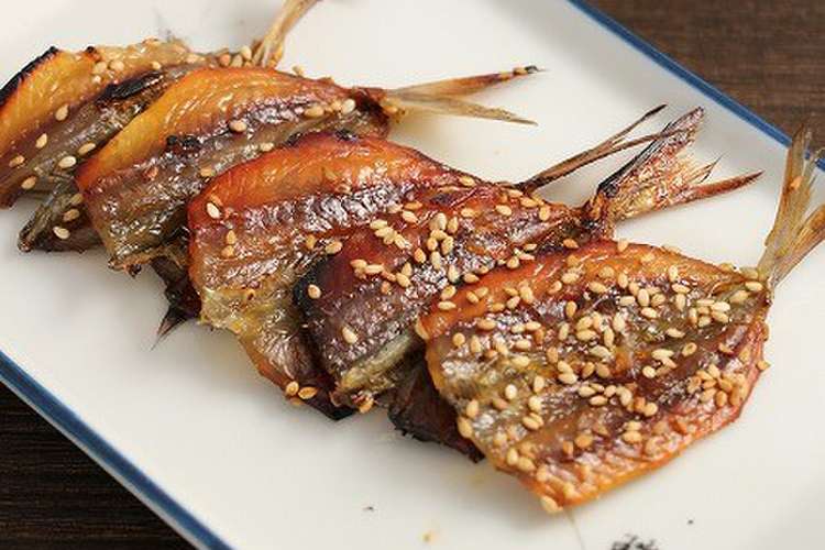 簡単 フライパン焼き アジみりん干 レシピ 作り方 By だんどり亭 クックパッド 簡単おいしいみんなのレシピが361万品