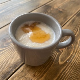 日野菜カブの濃厚ブランマンジェ