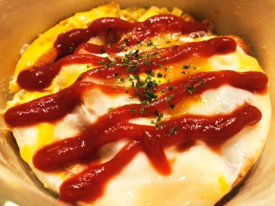 トマトジュースで！オートミールオムライス by これぞう 【クックパッド】 簡単おいしいみんなのレシピが396万品