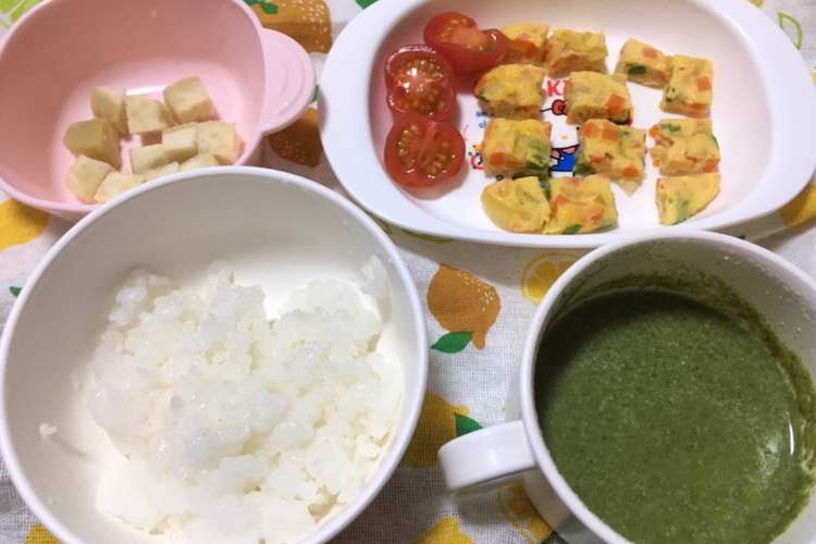 9ヶ月 ごはん たまごやき ポタージュ レシピ 作り方 By めろんそーだ クックパッド 簡単おいしいみんなのレシピが359万品