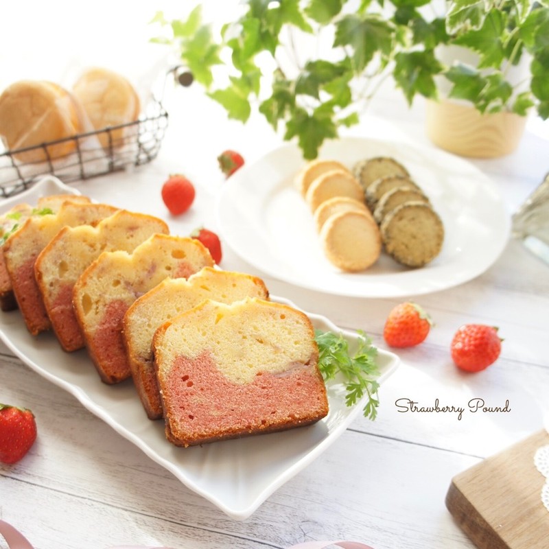 みんなが作ってる いちごパウンドケーキのレシピ クックパッド 簡単おいしいみんなのレシピが366万品