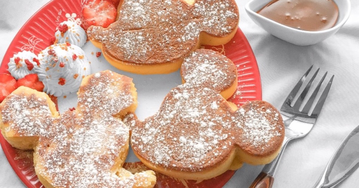 ダイソーの型で ミッキーパンケーキ レシピ 作り方 By はな抹茶 クックパッド 簡単おいしいみんなのレシピが355万品